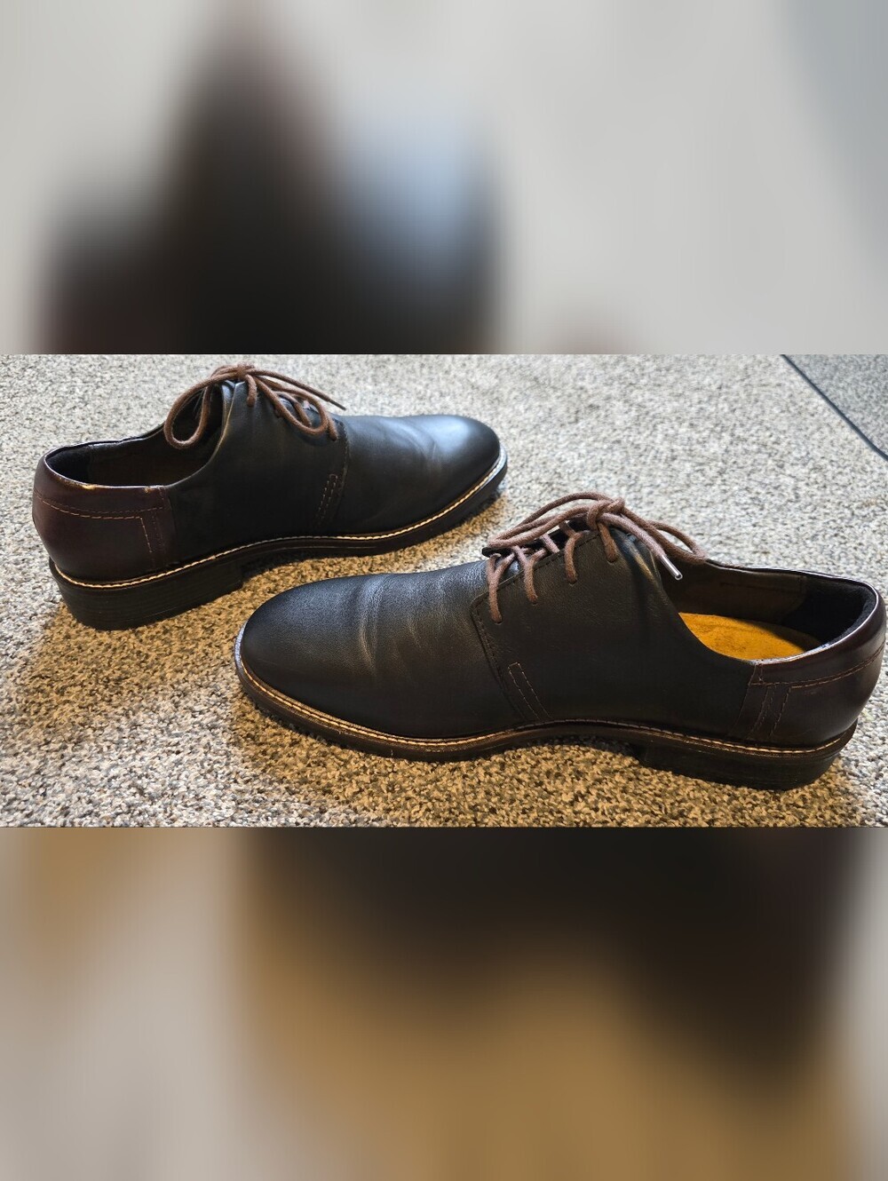Naot Chief Men’s Black Walnut Leather Oxford Dress Shoes Size 13 - Picture 6 of 10